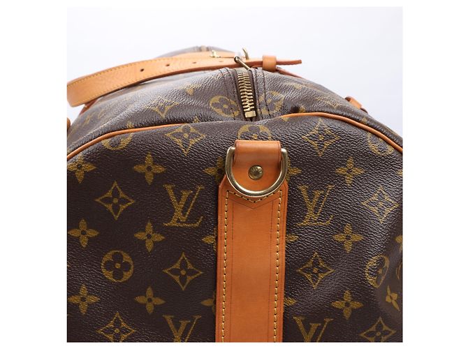 Borsa da viaggio Monogram Sac Polochon Louis Vuitton M41222 Marrone - vista 14