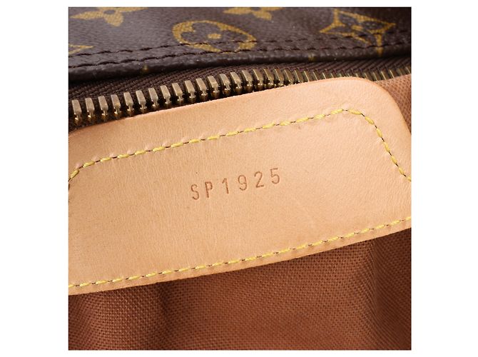 Borsa da viaggio Monogram Sac Polochon Louis Vuitton M41222 Marrone - vista 16