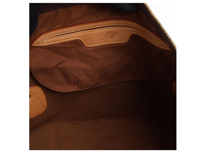 Borsa da viaggio Monogram Sac Polochon Louis Vuitton M41222 Marrone - vista 17