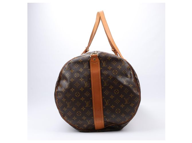Borsa da viaggio Monogram Sac Polochon Louis Vuitton M41222 Marrone - vista 3