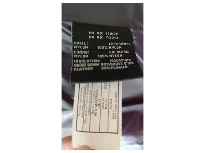 Autre Marque SAM Daunenjacke Rot Nylon Größe 38 - Ansicht 5