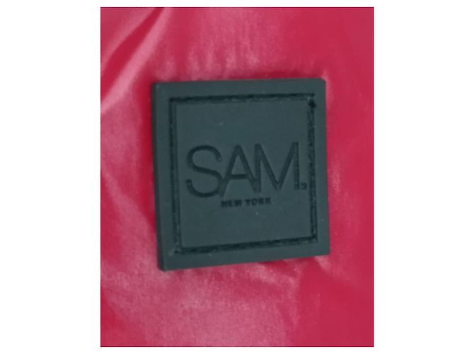 Autre Marque SAM Daunenjacke Rot Nylon Größe 38 - Ansicht 7