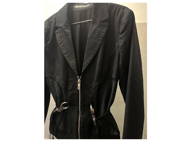 Dirk Bikkenbergs Blazer utility nero Dirk Bikkembergs. - vista 2