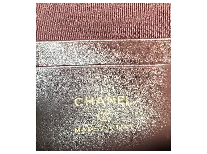 Chanel Classic 24C CC Mini Zaino in Pelle Nera Nero - vista 13