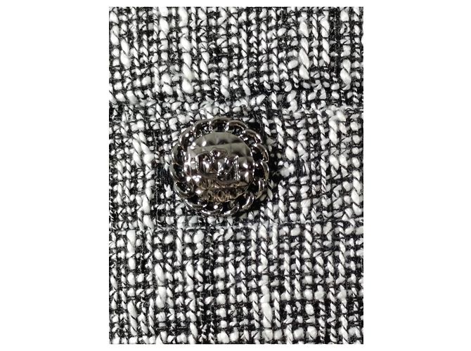 Karl Lagerfeld Tweed Jacke Grau - Ansicht 4