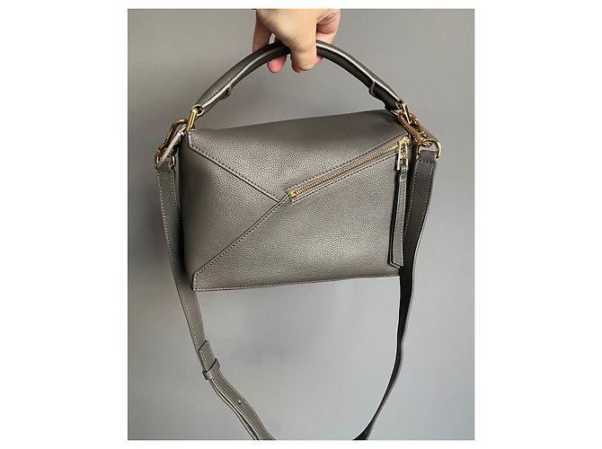 Loewe Piccola borsa Puzzle in pelle - vista 15