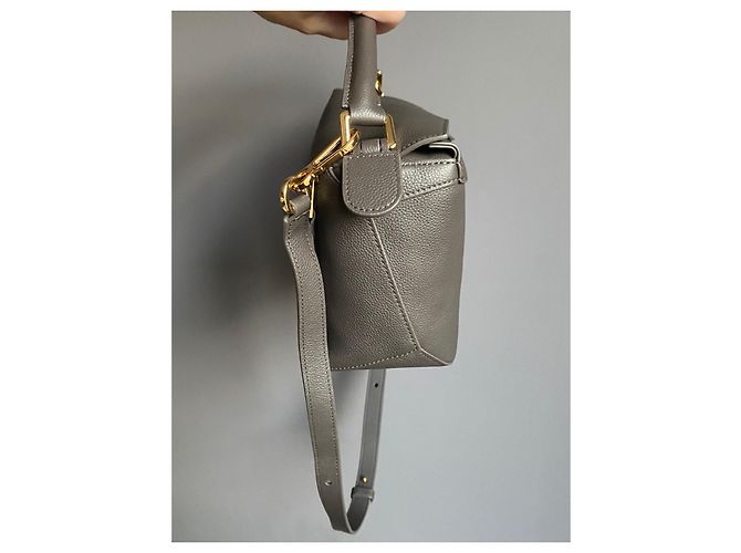 Loewe Piccola borsa Puzzle in pelle - vista 16