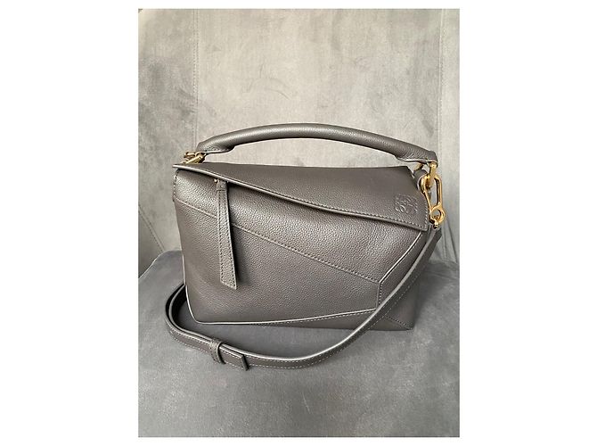 Loewe Piccola borsa Puzzle in pelle - vista 2