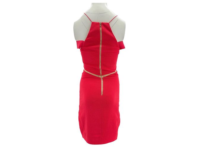 Autre Marque THREE FLOOR dresses T.US 2 Polyester Pink - view 2