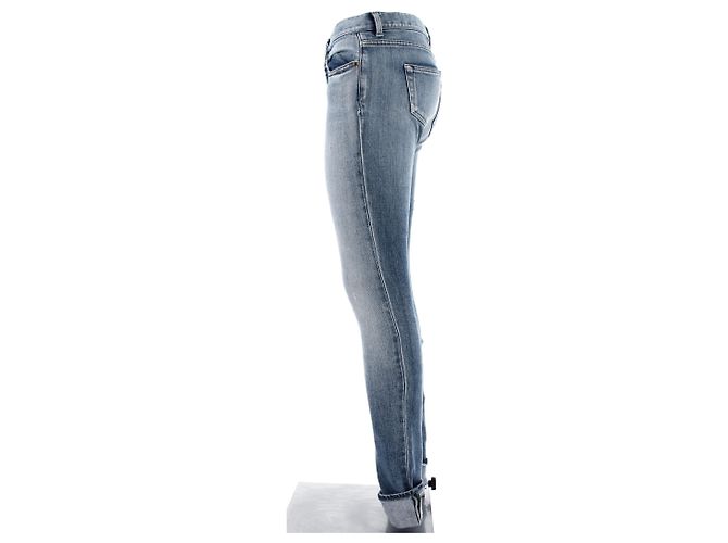 Jeans Saint Laurent T.US 26 Algodón Azul - vista 4
