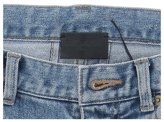 Jeans Saint Laurent T.US 26 Algodón Azul - vista 5