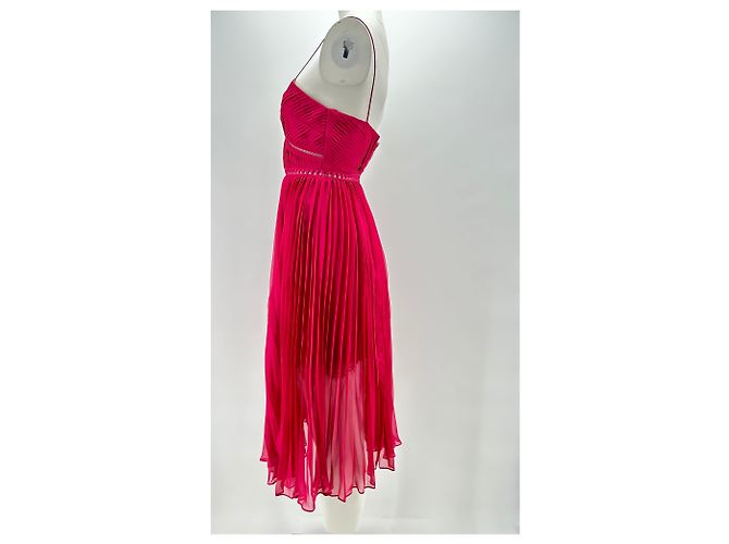 Self portrait Self-Portrait Kleid T.US 2 Polyester Pink - Ansicht 4