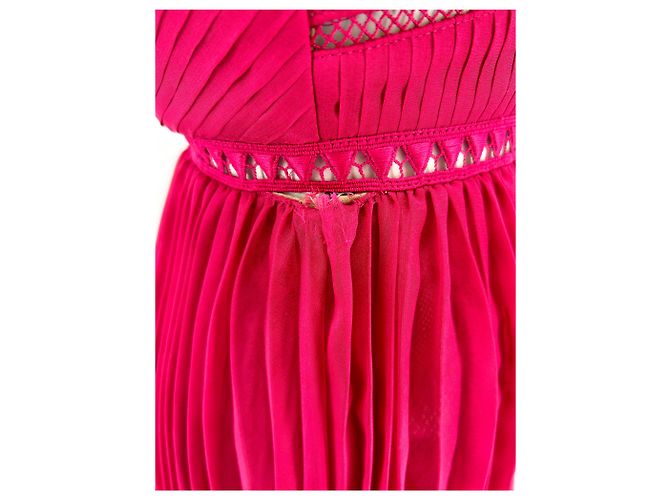 Self portrait Self-Portrait Kleid T.US 2 Polyester Pink - Ansicht 5