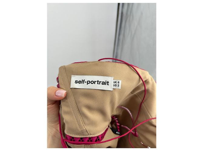 Self portrait Self-Portrait Kleid T.US 2 Polyester Pink - Ansicht 6