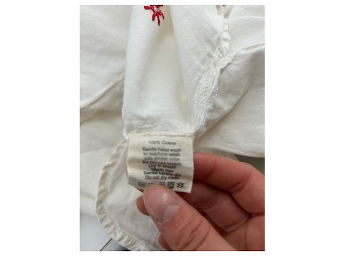 Autre Marque Gimaguas tops T.International M Algodón Blanco - vista 6
