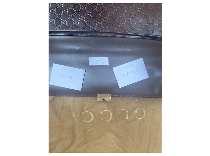 Portadocumenti Gucci in pelle monogramma - vista 7