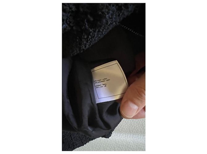 Giacca Chanel Paris Versailles Blu Navy Cotone - vista 6