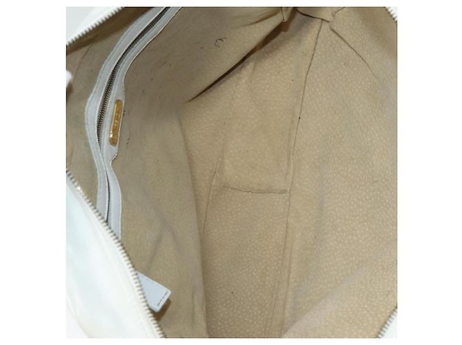 FENDI Handtasche Leder 2-Wege Weiß Auth yk13942 - Ansicht 11