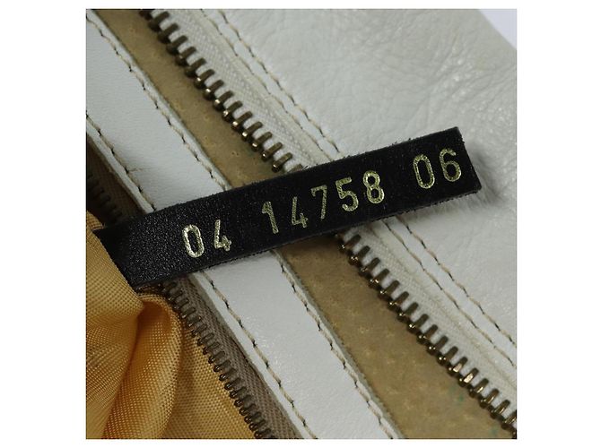 FENDI Handtasche Leder 2-Wege Weiß Auth yk13942 - Ansicht 12