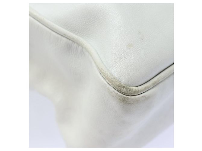 FENDI Handtasche Leder 2-Wege Weiß Auth yk13942 - Ansicht 14