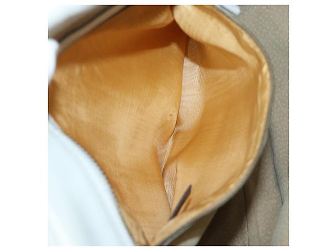 FENDI Handtasche Leder 2-Wege Weiß Auth yk13942 - Ansicht 23