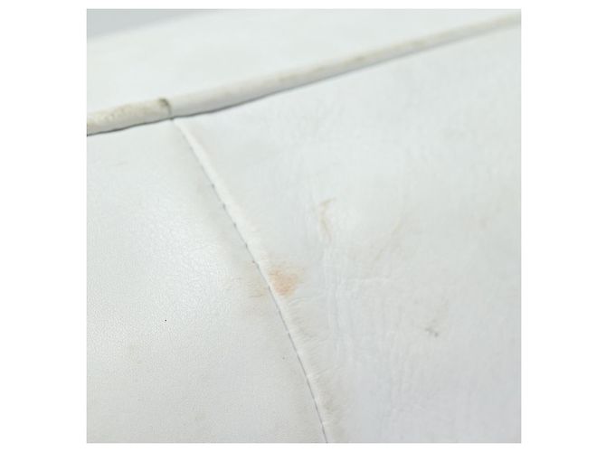 FENDI Handtasche Leder 2-Wege Weiß Auth yk13942 - Ansicht 6