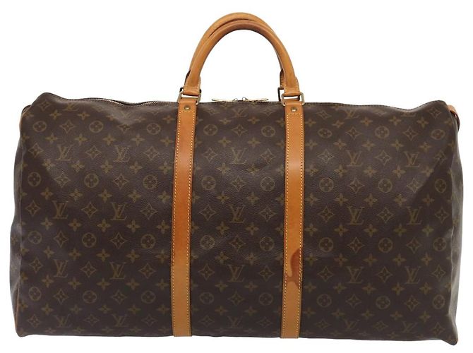 LOUIS VUITTON Monogram Keepall 60 Boston Tasche M41422 LV Auth yk13831 Monogramm - Ansicht 13