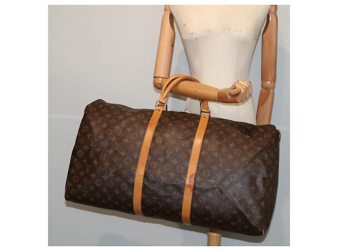 LOUIS VUITTON Monogram Keepall 60 Boston Tasche M41422 LV Auth yk13831 Monogramm - Ansicht 21