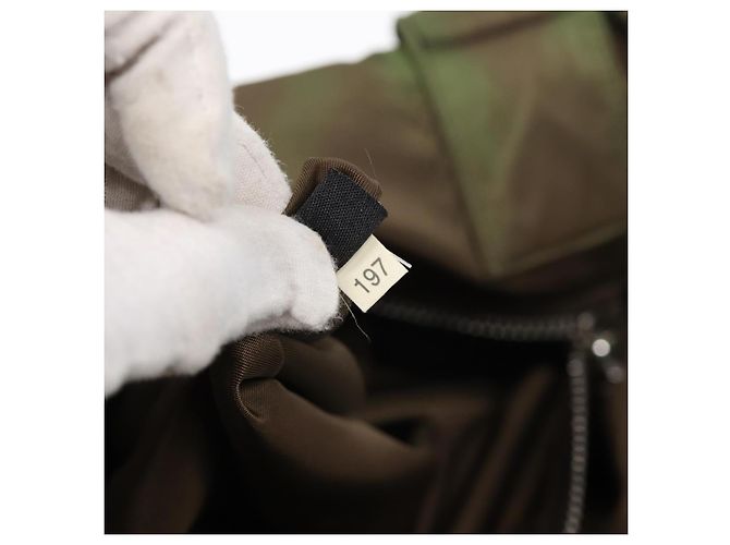 PRADA Bolsa Tote Nylon Caqui Auth bs16354 - vista 12
