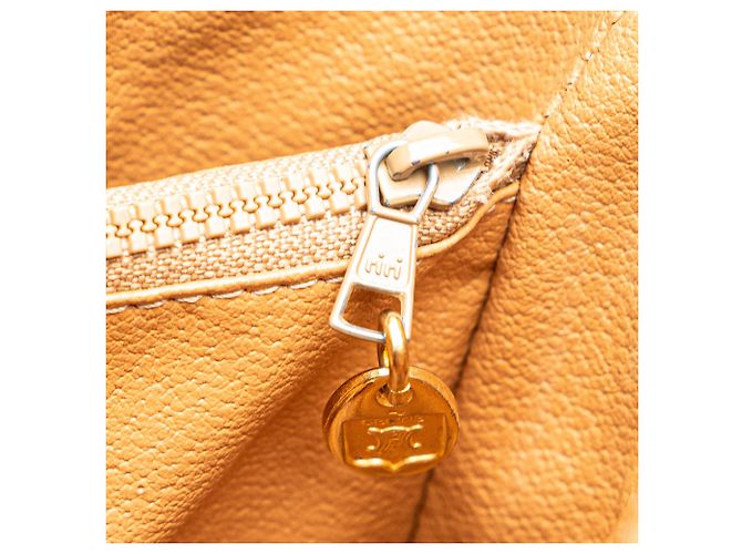 Céline Borsa tote Macadam Celine marrone - vista 10