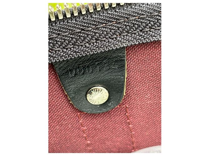 Abbesses Louis Vuitton Borsa Keepall Bandoulière 55 Macassar Marrone scuro - vista 6