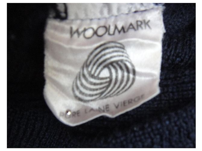 Autre Marque Tricomer Seemannspullover aus Wolle marineblau - Ansicht 5