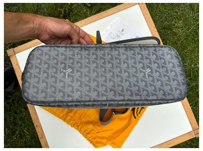 Goyard Messager Capétien MM Grigio - vista 7