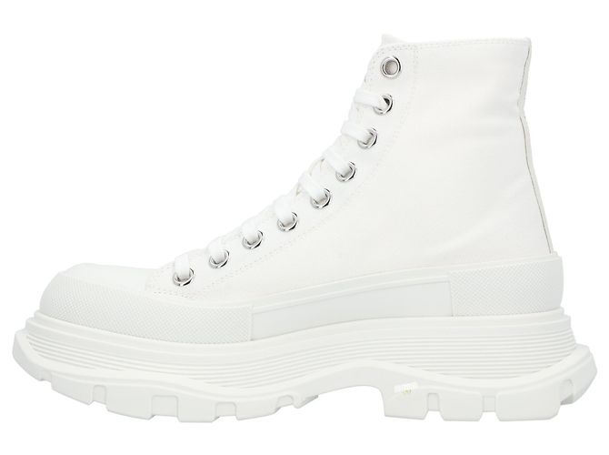 Alexander McQueen Tread Slick Stiefel in Weiß - Ansicht 2