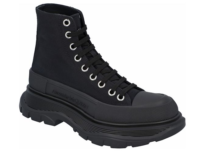 Stivale Tread Slick di Alexander McQueen in nero - vista 5