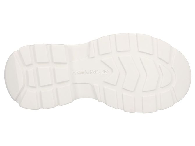 Alexander McQueen Tread Slick Stiefel in Schwarz/Weiß - Ansicht 4