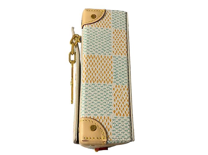 Louis Vuitton Portafoglio Indossabile Steamer Gold hardware - vista 7