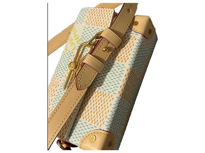 Louis Vuitton Portafoglio Indossabile Steamer Gold hardware - vista 8