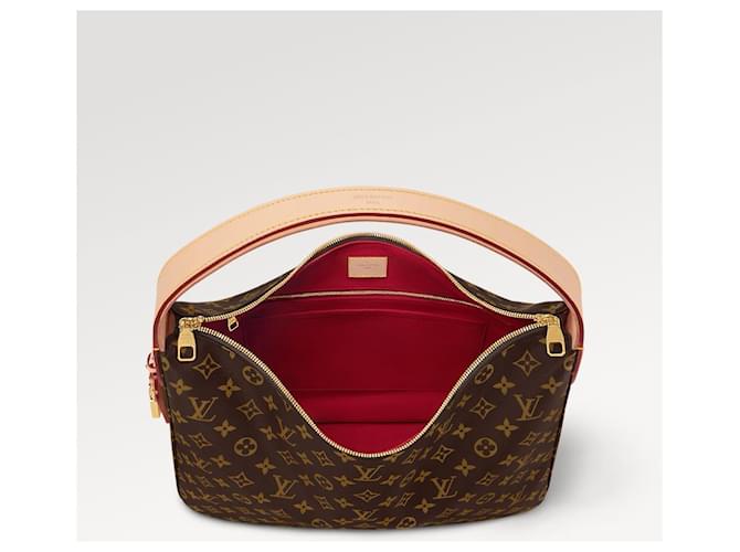 Louis Vuitton LV Slouchy MM Handtasche Braun - Ansicht 2