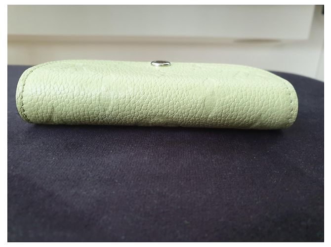 Louis Vuitton Carteira Rosalie Monogram Empreinte Couro Verde - vista 6