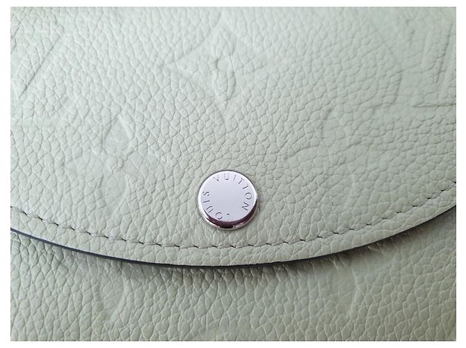 Louis Vuitton Carteira Rosalie Monogram Empreinte Couro Verde - vista 8