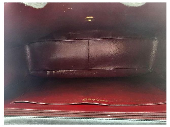 Borsa a tracolla Chanel Timeless Classic Turn Lock Maxi XL Jumbo Nero - vista 20