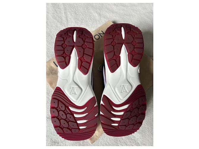 Louis Vuitton Running 55 Sneaker Leder Dunkelblau - Ansicht 3
