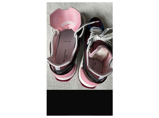 Louis Vuitton Running 55 Sneaker Leder Dunkelblau - Ansicht 4