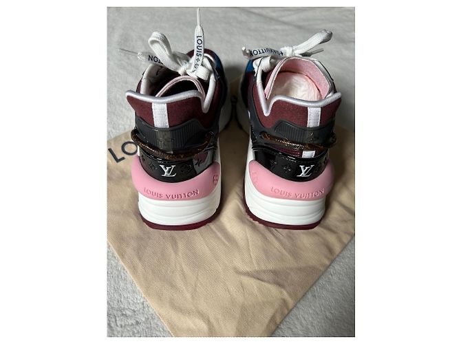 Louis Vuitton Running 55 Sneaker Leder Dunkelblau - Ansicht 5