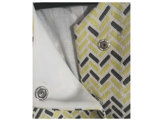 Chaqueta Gerard Darel de algodón con manga 3/4 Multicolor - vista 2