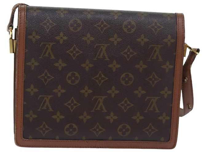 LOUIS VUITTON Borsa a Spalla Monogram Raspail M51372 LV Auth am6639 Monogramma - vista 2