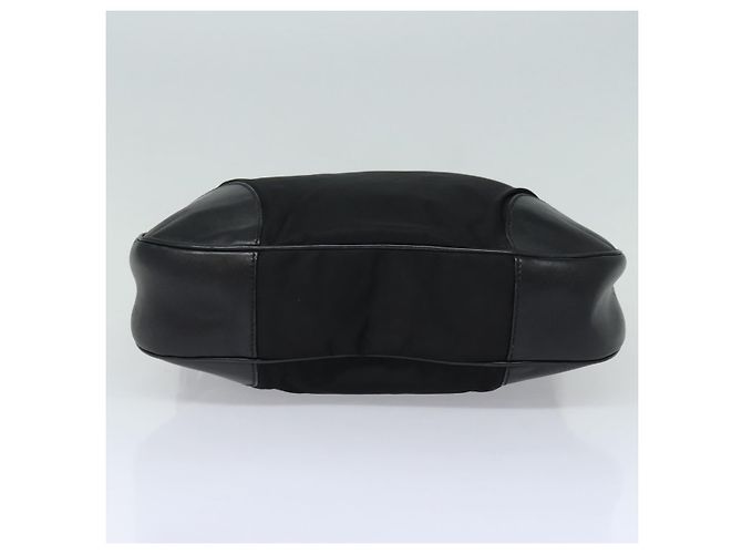 PRADA Borsa a Spalla in Nylon Nera Auth am6640 Nero - vista 5