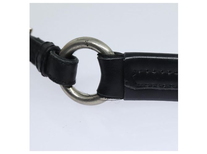 PRADA Borsa a Spalla in Nylon Nera Auth am6640 Nero - vista 8