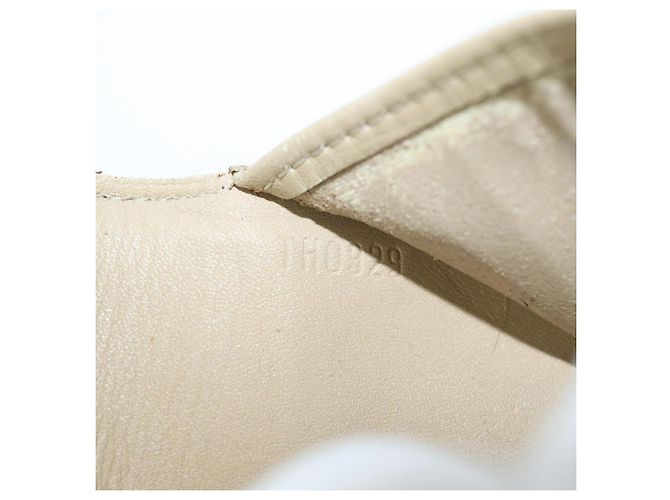 LOUIS VUITTON Portafoglio Walker Monogram Vernis Beige M91074 LV Auth ti1899 - vista 10